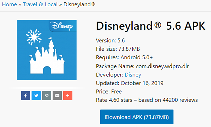 Disneyland 5.6 APK