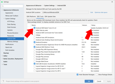 SDK Tools ^u