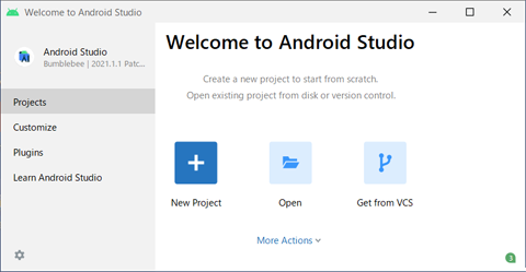 Welcome to Android Studio