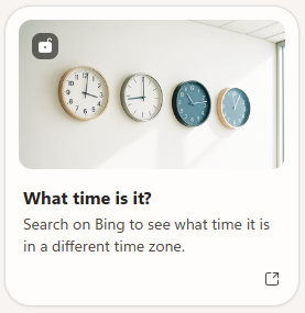 What time is it?
