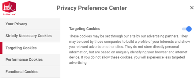 Privacy Preference Center