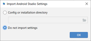 Import Android Studio Settings