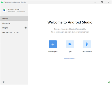 Welcome to Android Studio